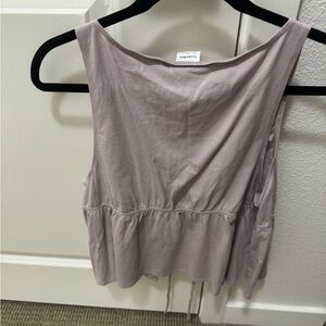 Aritzia Women's Lavender Tank Top